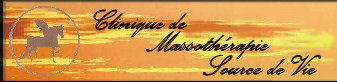 Clinique de massoth&eacute;rapie Source de Vie